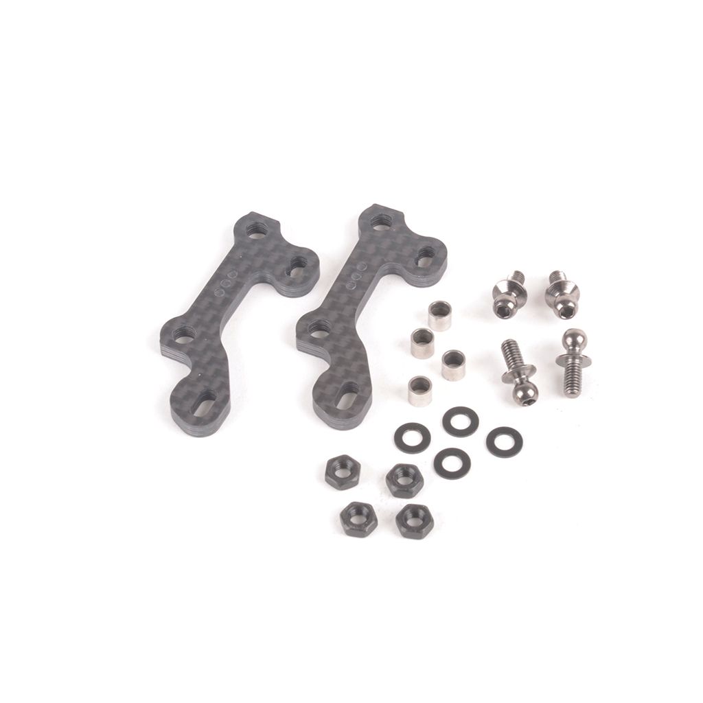 Schumacher C/F Upper Wishbone Mount 3 Dot - Mi7 (pr) (U7847)