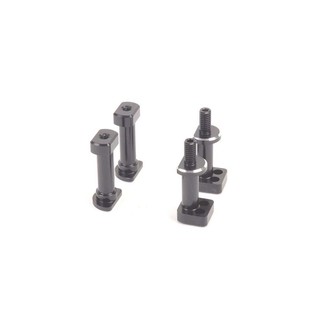 Schumacher Alloy LiPo Posts Short pr KC,KD,LD/2,L1/EVO,CC,C2W (U7984)