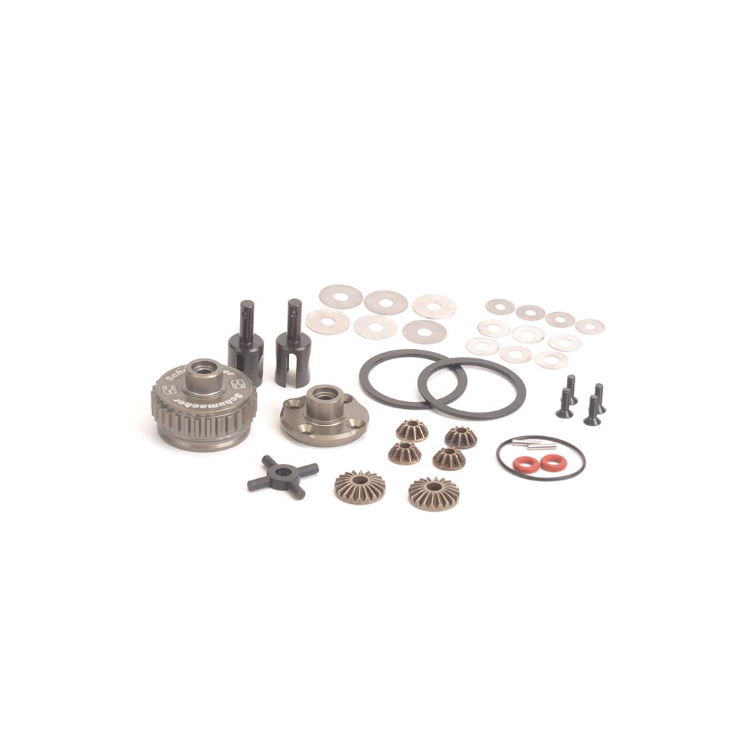 Schumacher Alloy Diff Complete - CAT L1 EVO (U7992)