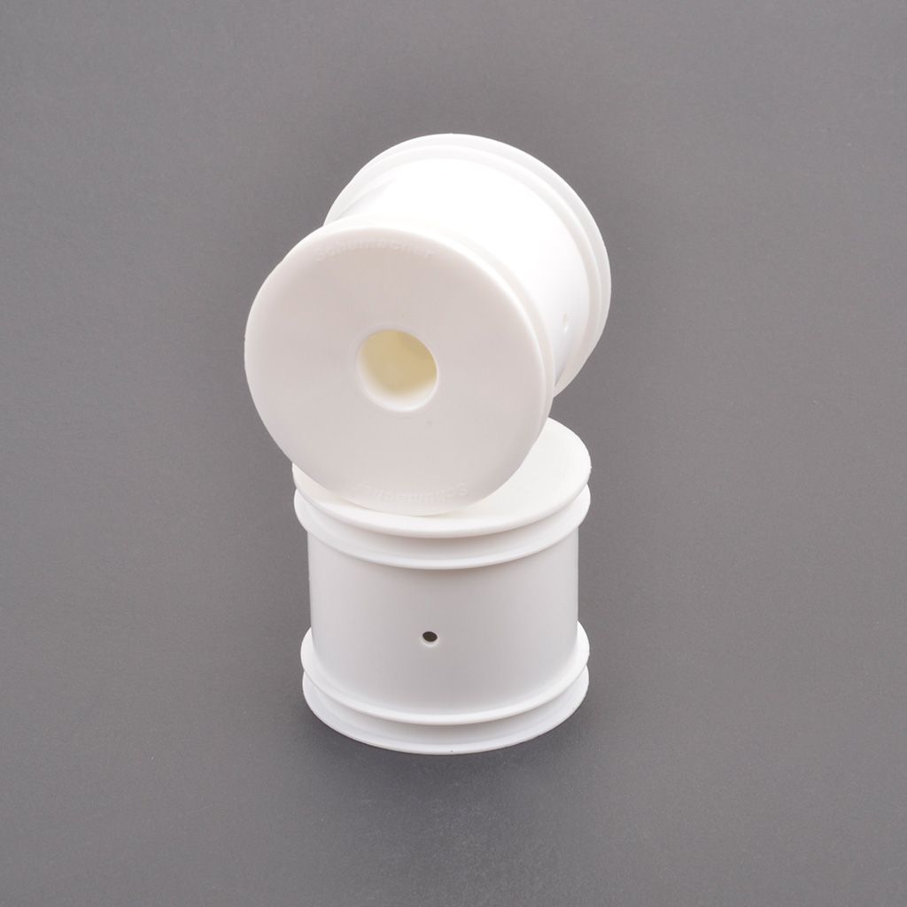 Schumacher Stadium Truck Wheel - White - pr (U7999)
