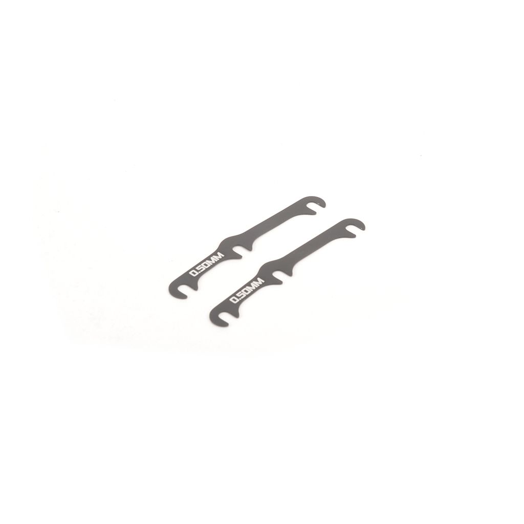 Schumacher Alloy Ride Height Spacer 0.50mm - Icon/2 (pr) (U8122)
