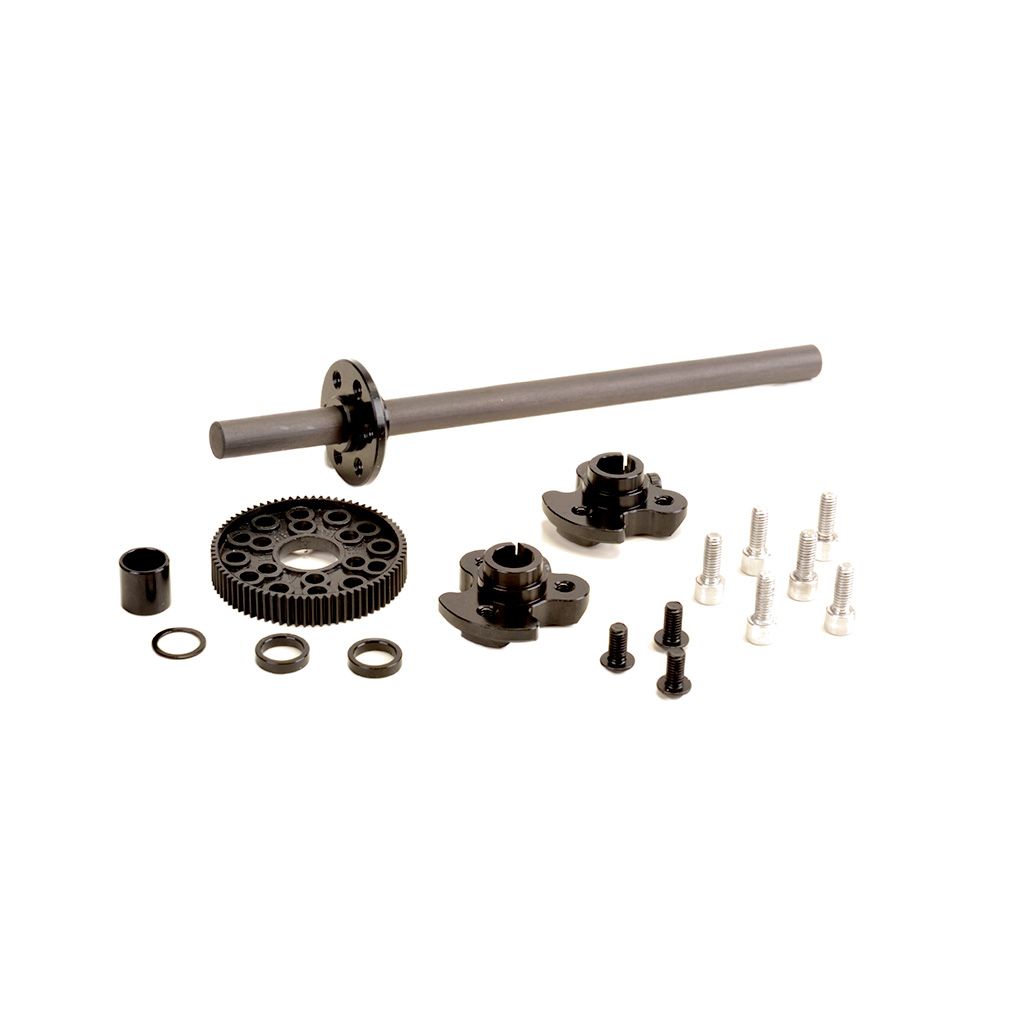 Schumacher Spool Axle Set - 3 Screw Wheels - LMP12 V2 (U8178)