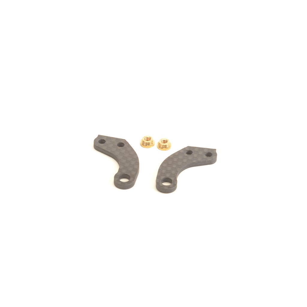 Schumacher C/F Front Steering Arms - Mi8 (pr) (U8246)
