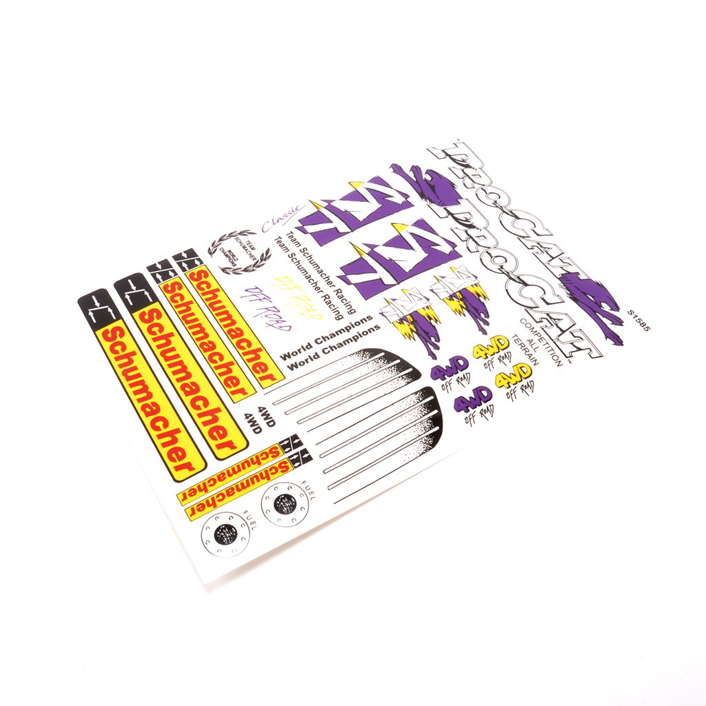 Schumacher Decal - ProCat (U8281)