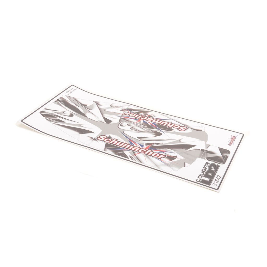 Schumacher Chassis Skin with Holes - LD2 (U8307)
