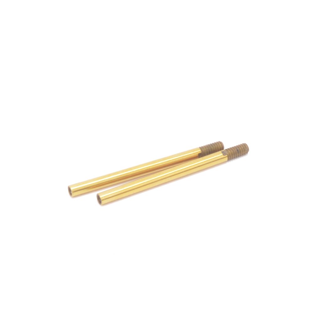 Schumacher Tapped Shock Shaft; Long (+1.2mm) - L1R,LD3 (pr) (U8426)