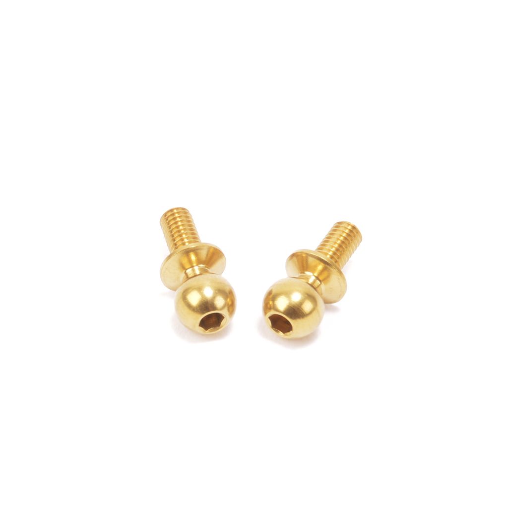 Schumacher Ti 5.5mm Ball Stud Short (pr) (U8453)