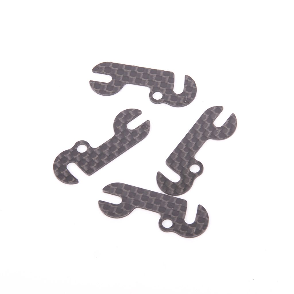 Schumacher C/F Front End Spacer 1.0mm (4 pcs) - E5,E6,A3 (U8482)