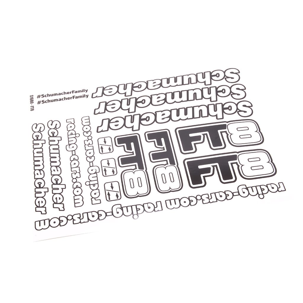 Schumacher Decals - FT8 (U8532)