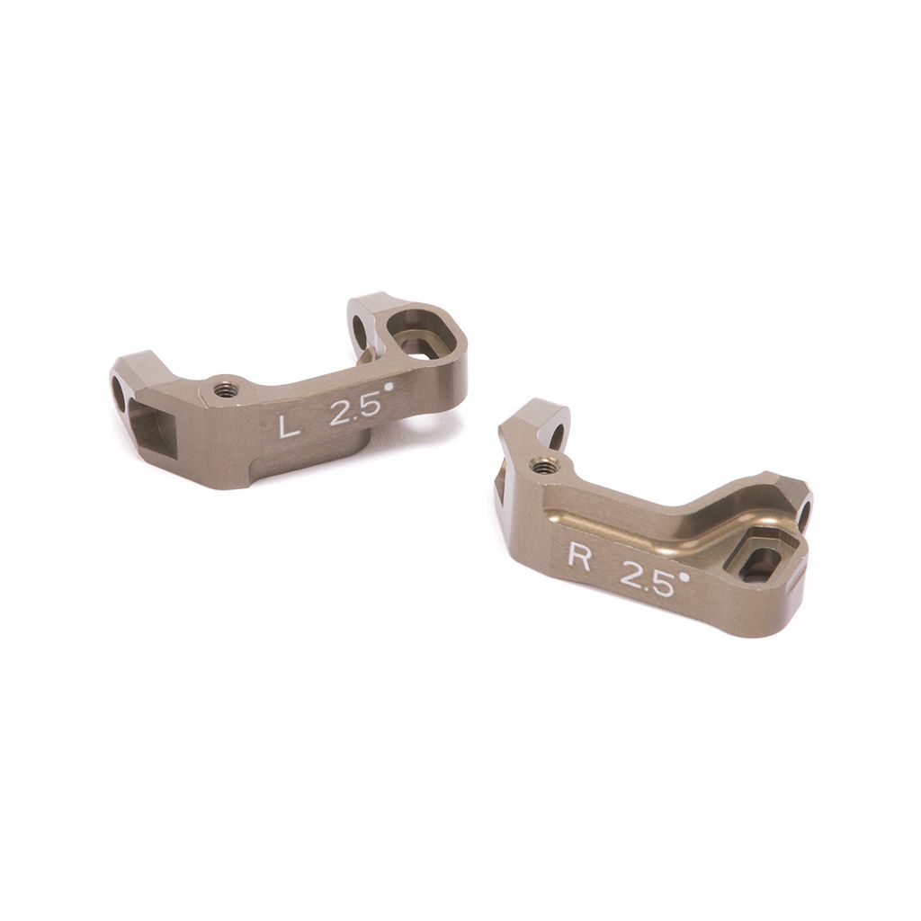 Schumacher Alloy 2.5 Deg Yokes (pr) - ST2, LD3 (U8575)