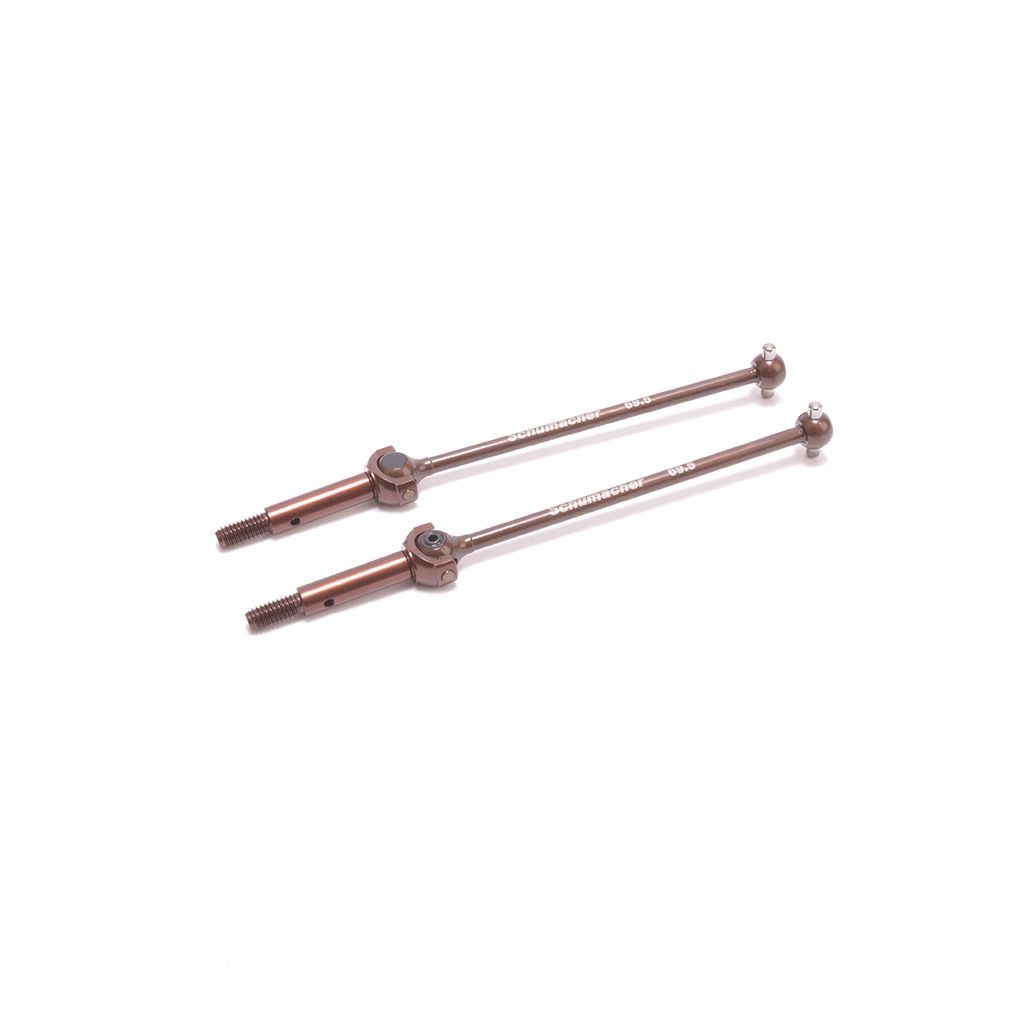 Schumacher Driveshaft Assembled CVD 69.5mm (pr) - LD3D (U8603)