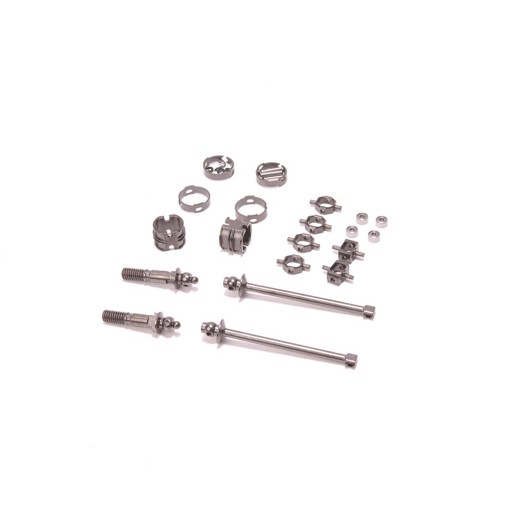 Schumacher Front Double Joint Driveshaft - Mi9 (pr) (U8738)