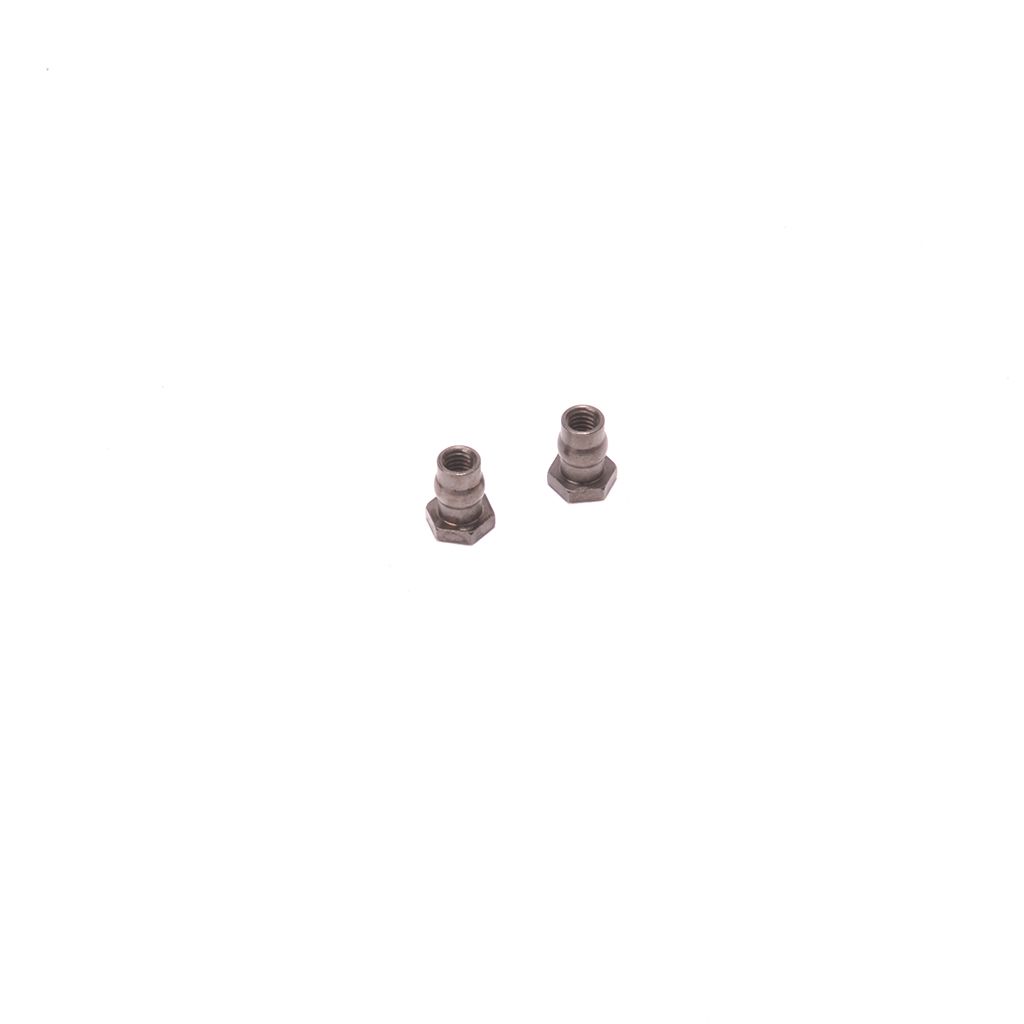 Schumacher Big Bore Alloy Shock Cap Ball (pr) - L1R,LD3,ST2 (U8808)