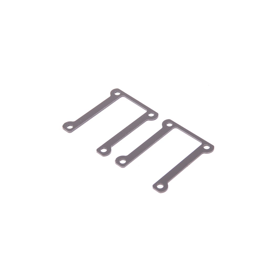 Schumacher S2 1mm Link Mount Spacer (pr) - Neon (U8889)