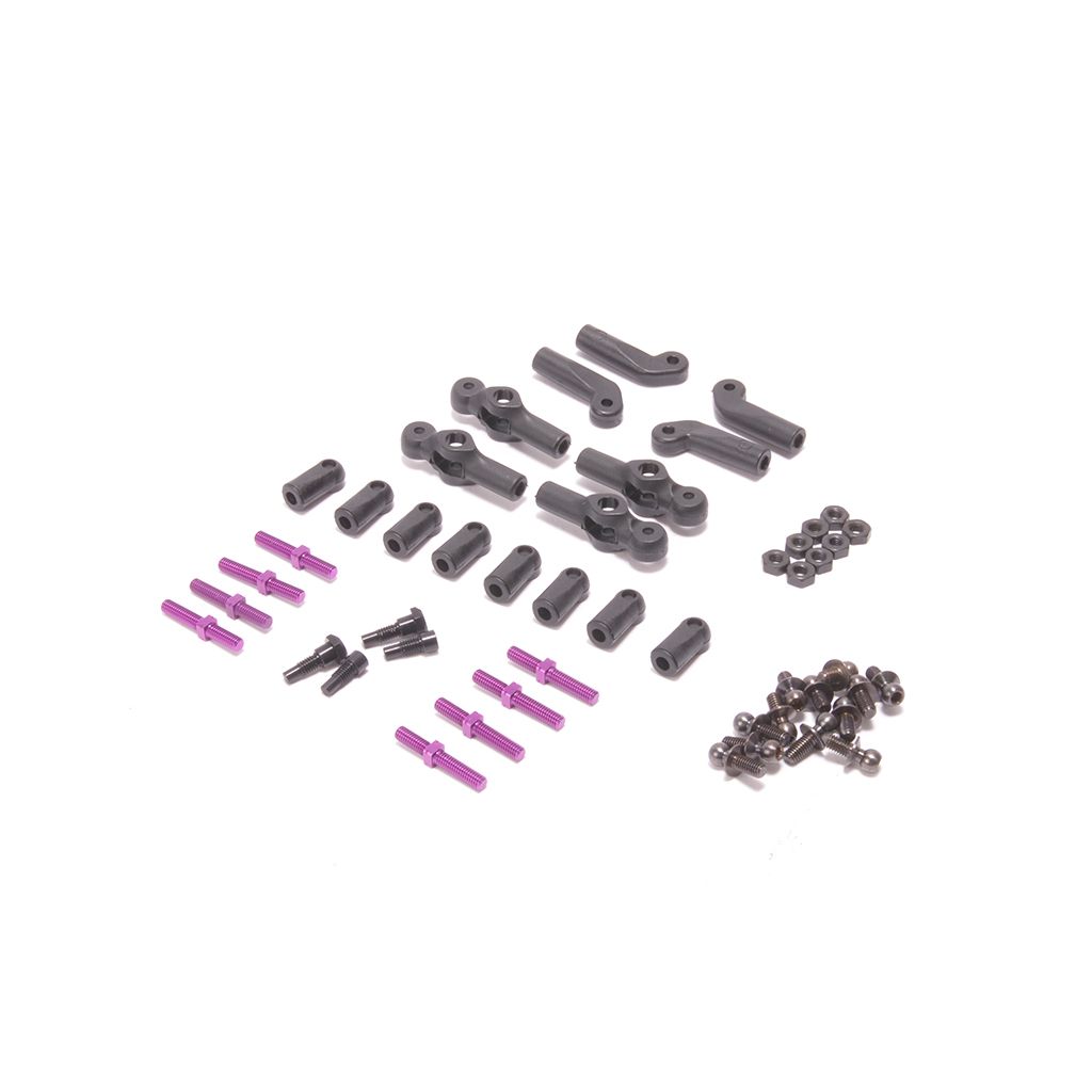 Schumacher Adjustable Upper Wishbone Set - Neon (U8893)