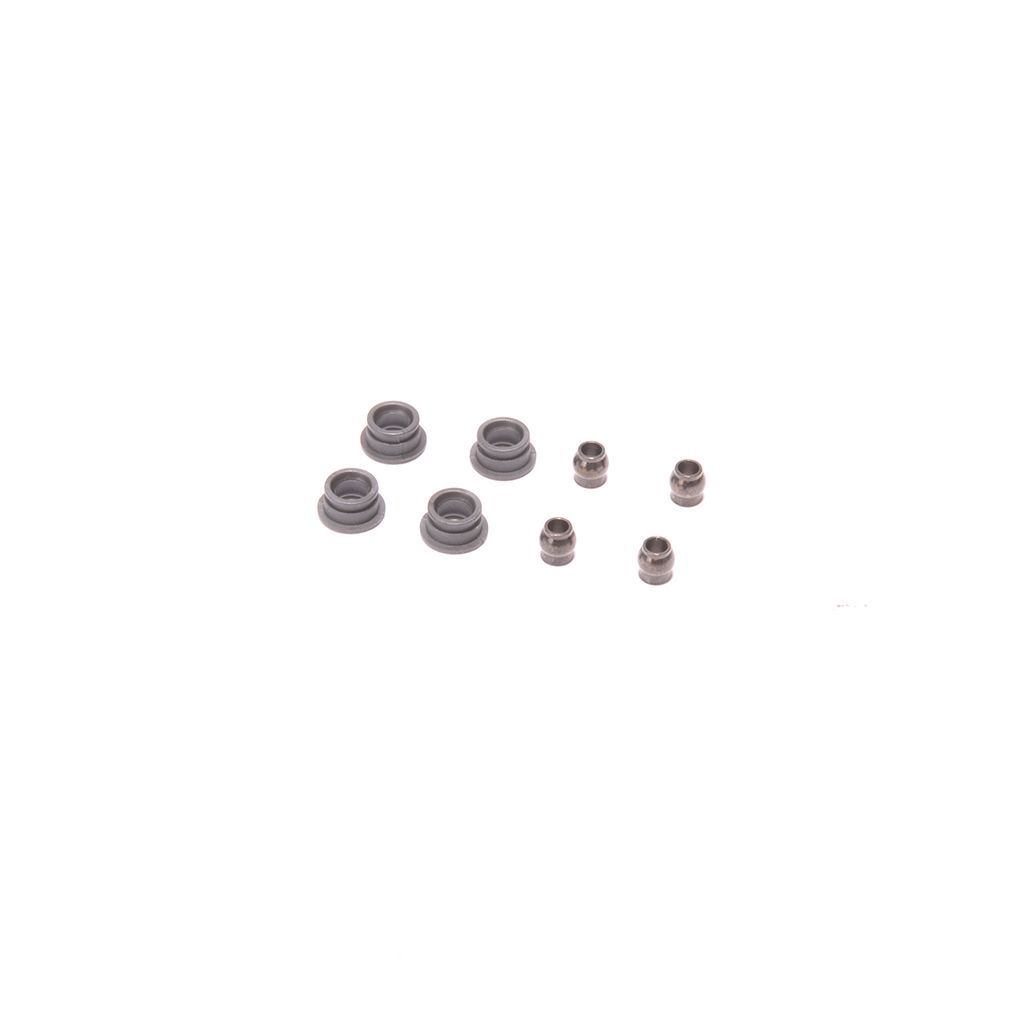 Schumacher Outer Wishbone Ball and Socket (pk4) - Vibe TC (U9100)