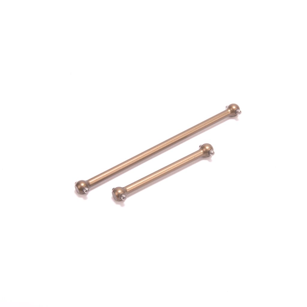 Schumacher Alloy Centre Driveshaft Set Slipper (2pcs)- CAT PB (U9223)