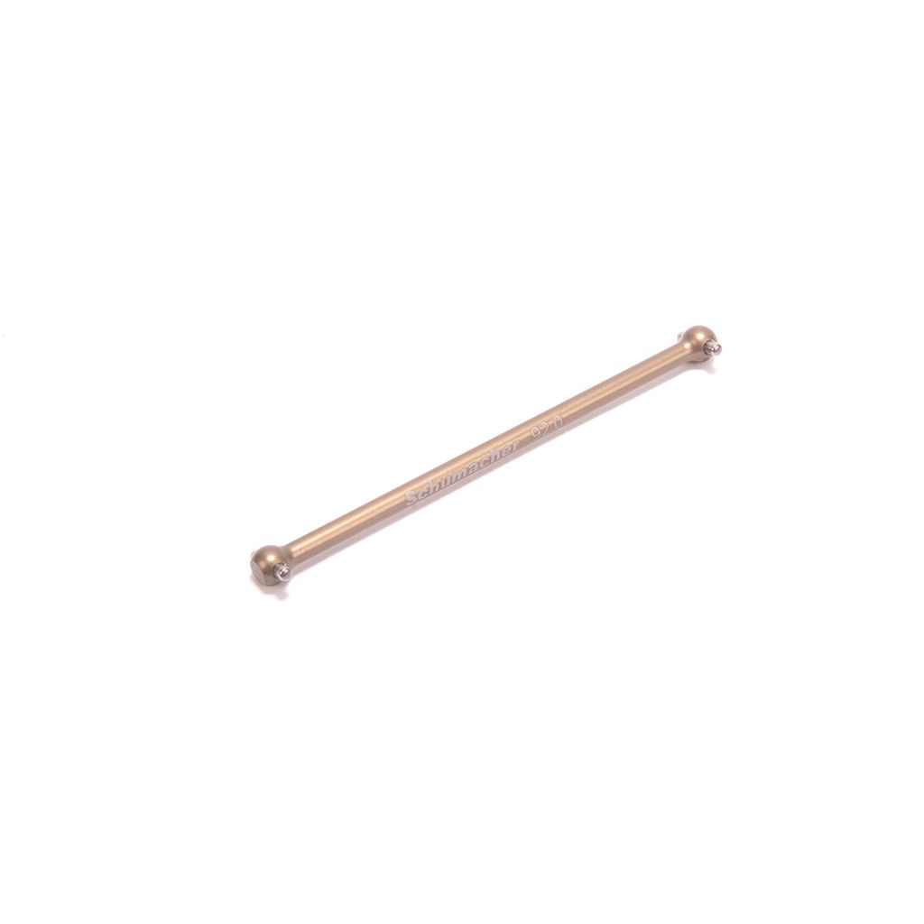 Schumacher Alloy Rear Centre Driveshaft (92mm) - FAB - CAT PB (U9331)