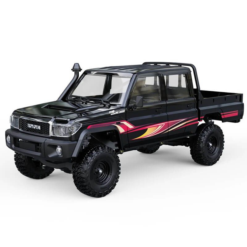UDIRC Toyota Land Cruiser RTR 1/18 Double Cab Brushless Black (UCX1801PROB)