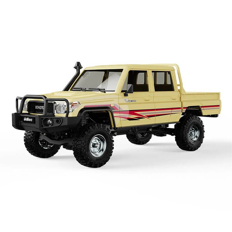 UDIRC Toyota Land Cruiser RTR 1/18 Double Cab Brushed - Sand (UCX1801S)