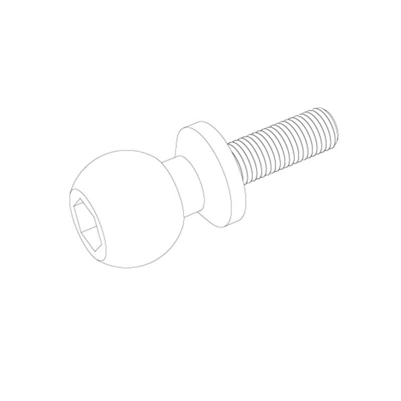 UDIRC UCX24 4*9.3 Hollow Ball Screw(8Pcs) (UCX24-S006)