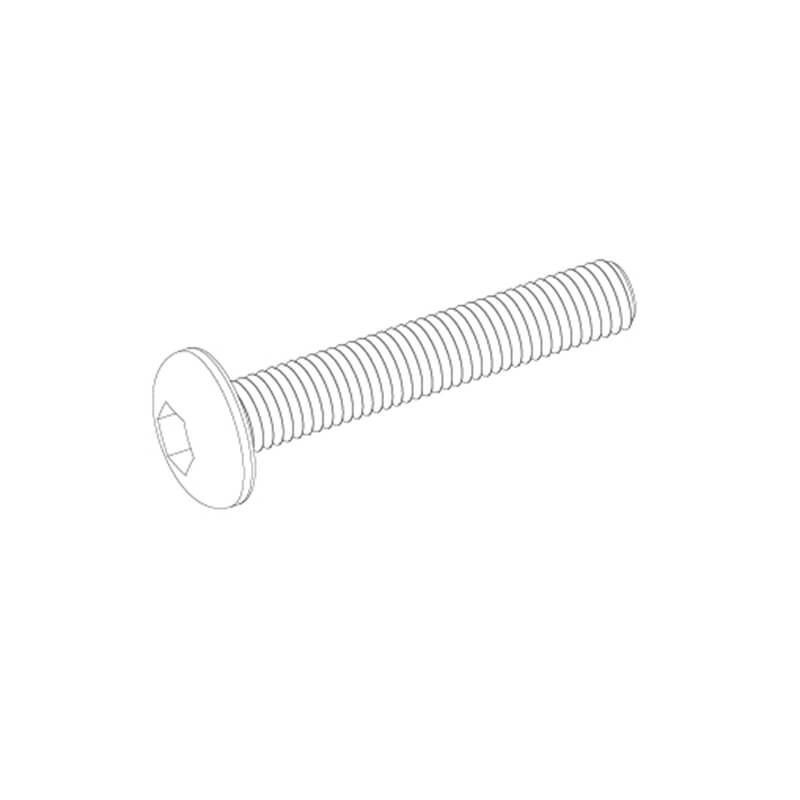 UDIRC UCX24 M2.0*12 Hexagon Socket Buttonhead Machine Screw (UCX24-S010)