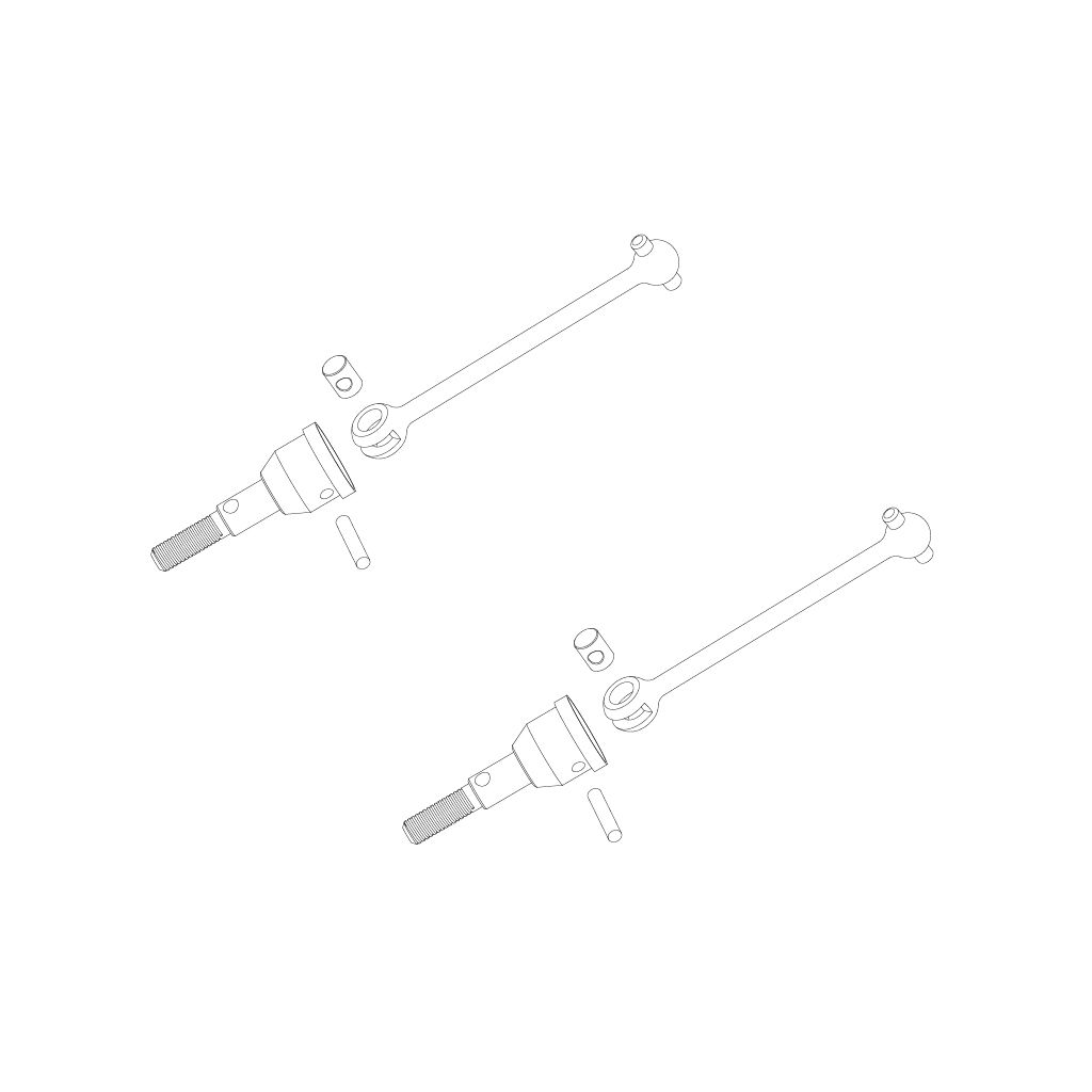 UDIRC Metal Front CVD Shafts (UD1601-023)