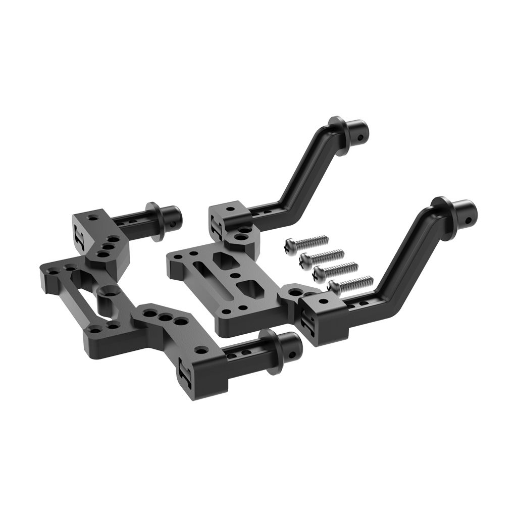 UDIRC Front &amp; Rear Shock Tower For Drag Racer (UD1609-008)