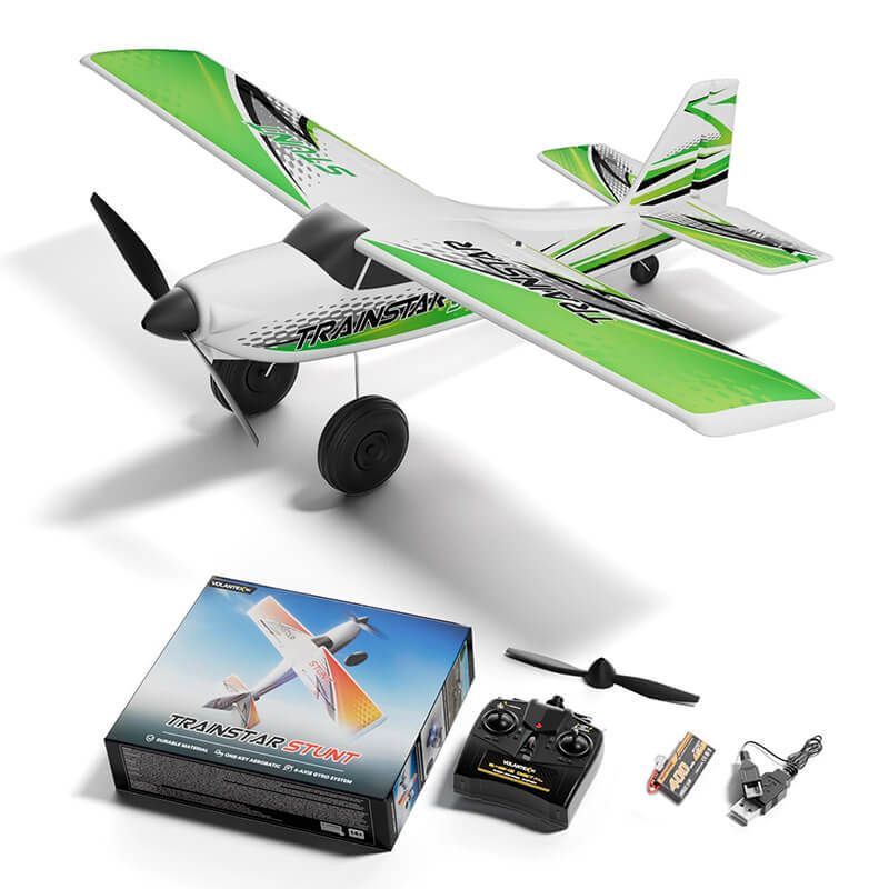 Volantex Trainstar Stunt 500mm 4CH Brushless With Gyro RTF - Green (V768-4G)