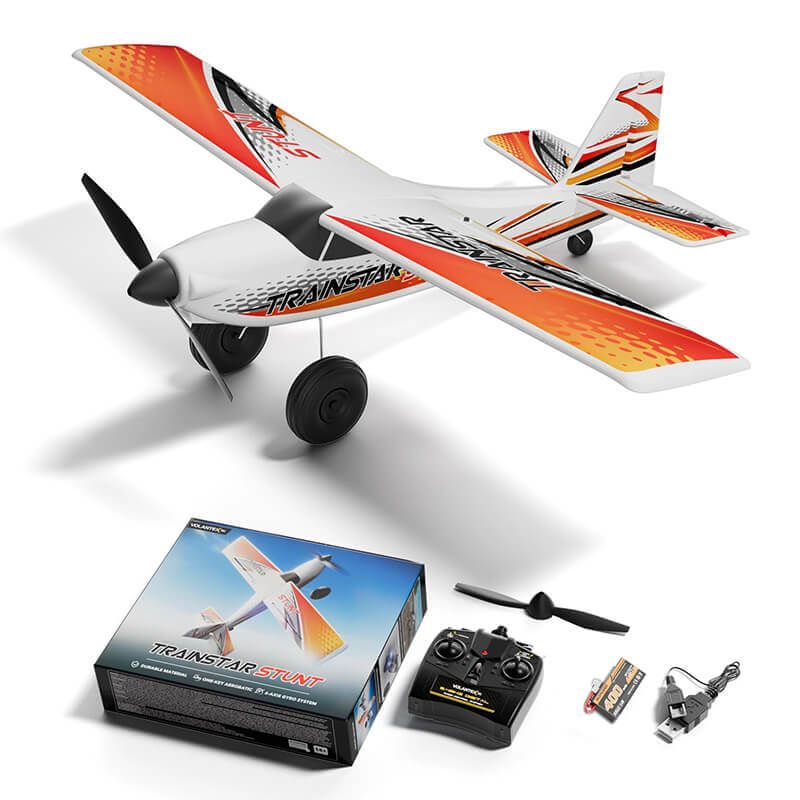 Volantex Trainstar Stunt 500mm 4CH Brushless With Gyro RTF - Red (V768-4R)