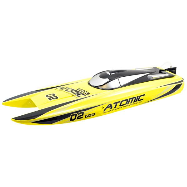 Volantex Racent Atomic 70cm B/Less Raceboat RTR Combo(Yel) (UK Plug) (V792-4YC)