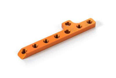 Xray T4&#039;18 Alu Motor Mount Plate - Orange (XR303003-O)