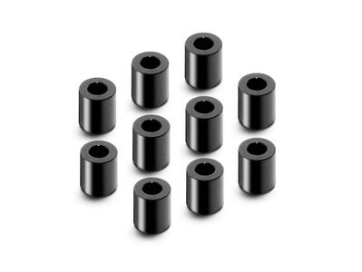 Xray Alu Shim 3X6X7.0mm - Black (10) (XR303139-K)