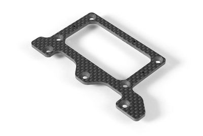 Xray X10&#039;18 Graphite 2.5mm Rear Pod Lower Plate (XR371155)