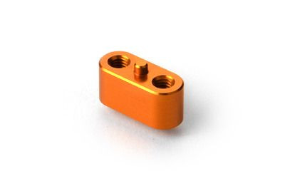 Xray Alu Pod Link Graphite Plate Holder - Orange (XR371184)