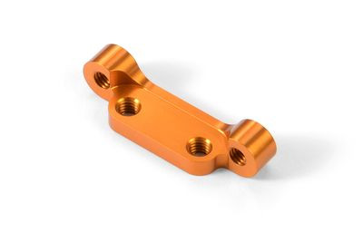 Xray Alu Lower Graphite Suspension Arm Holder - Orange (XR372310-O)