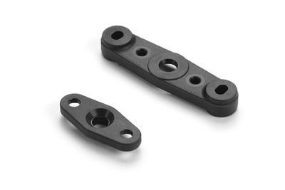 Xray Composite Lower &amp; Upper Pivot Brace - Low Roll-Center - Graphite (XR373094-G)