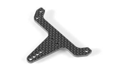 Xray X12 Rear Pod Upper Plate - Graphite 2.5mm (XR373550)
