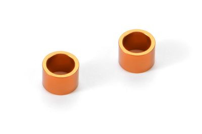 Xray Alu Shim 6.37X8.4X6.0mm - Orange (2) (XR375093-O)