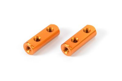 Xray X12 Alu Servo Mount - Orange (2) (XR376259-O)