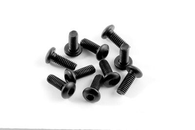 Xray Hex Screw Sh M4X10  (10) (XR902410)