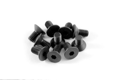 Xray Hex Screw Sfh M4X8  (10) (XR903408)