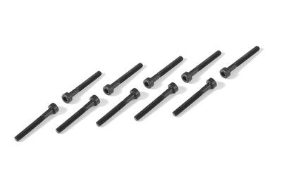 Xray Hex Screw Socket Head Cap M3X25  (10) (XR908325)