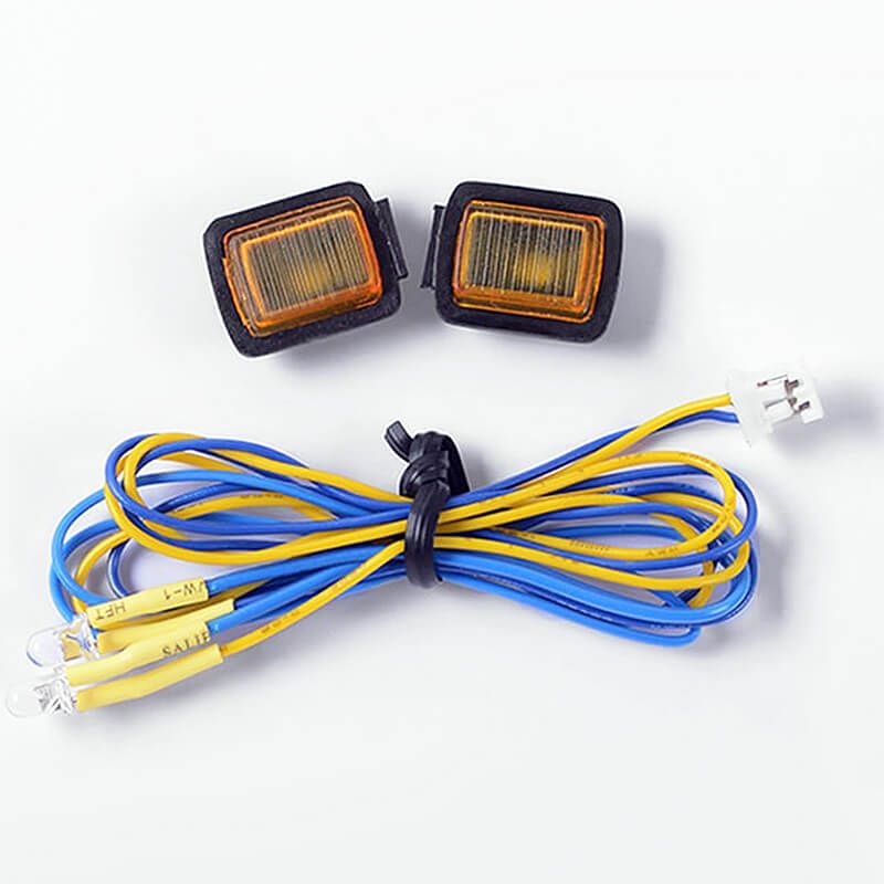 RC4WD Turn Signal Led Light Set For Tamiya CC01 Jeep Wrangler (Detailed) (VVV-C0092)