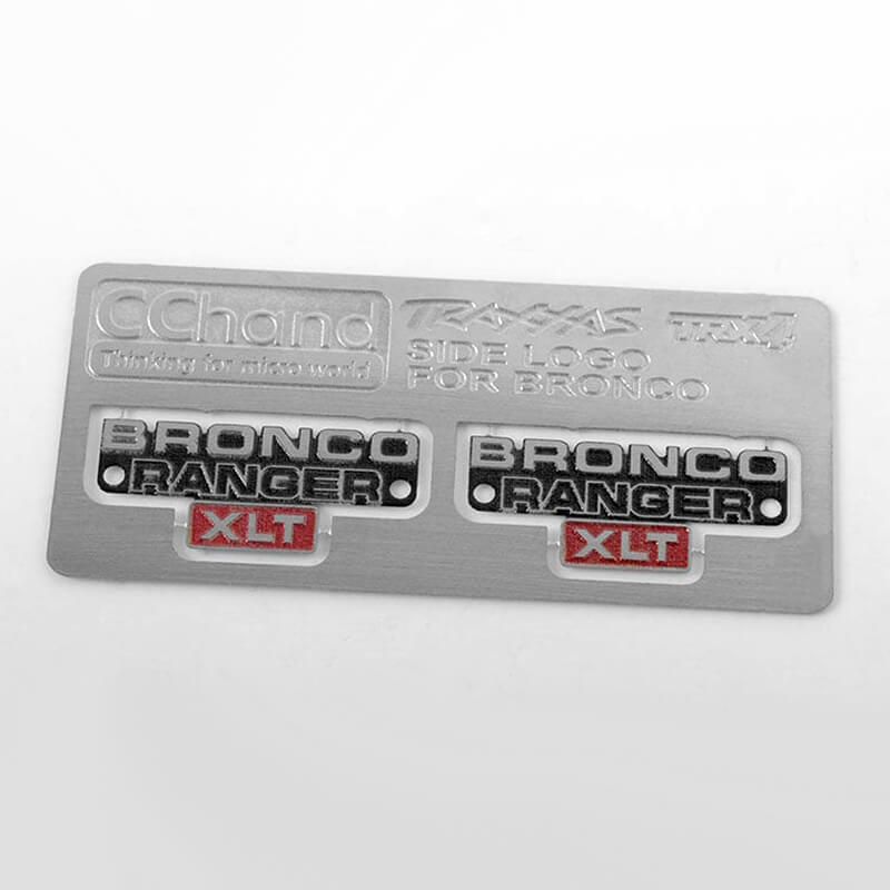 RC4WD Side Metal Emblem For Traxxas TRX-4 &#039;79 Bronco Ranger XLT (VVV-C0495)
