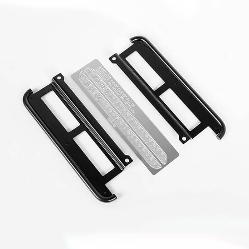 RC4WD Rook Metal Side Sliders For Tamiya 1/10 Isuzu Mu Type X Cc-01 (Black) (VVV-C0572)