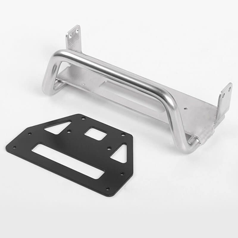 RC4WD Dragon Front Bumper For Capo Racing Samurai 1/6 Rc Scale Crawler (Silver) (VVV-C0879)