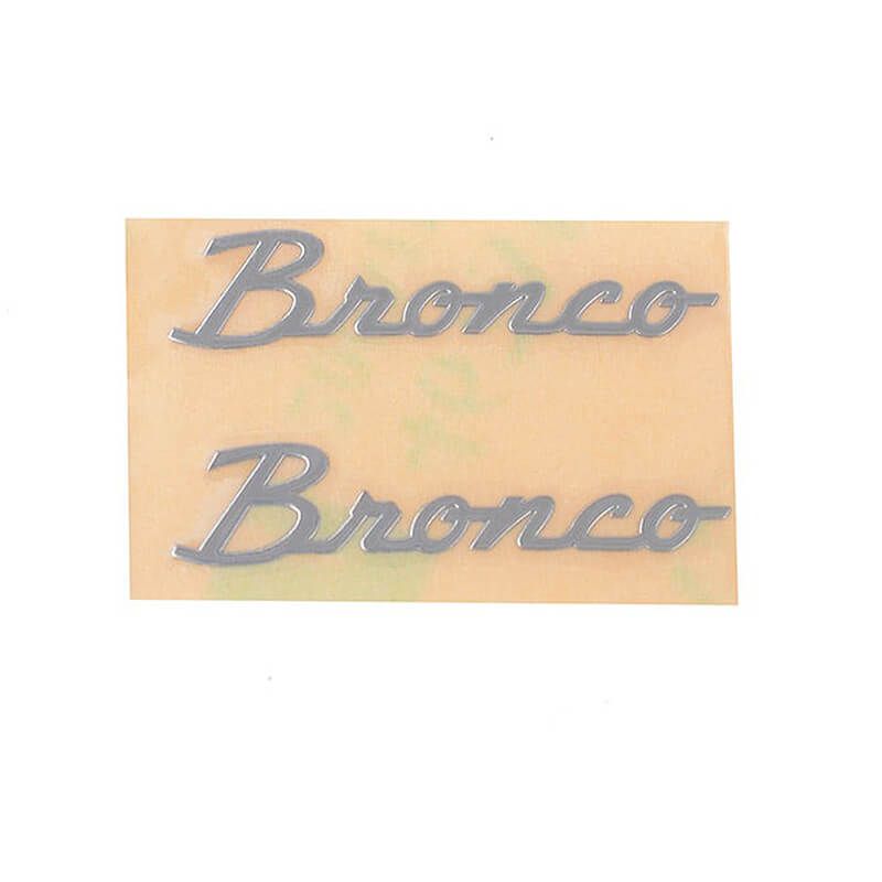 RC4WD Body Decals For Traxxas TRX-4 2021 Ford Bronco (Silver) (VVV-C1265)