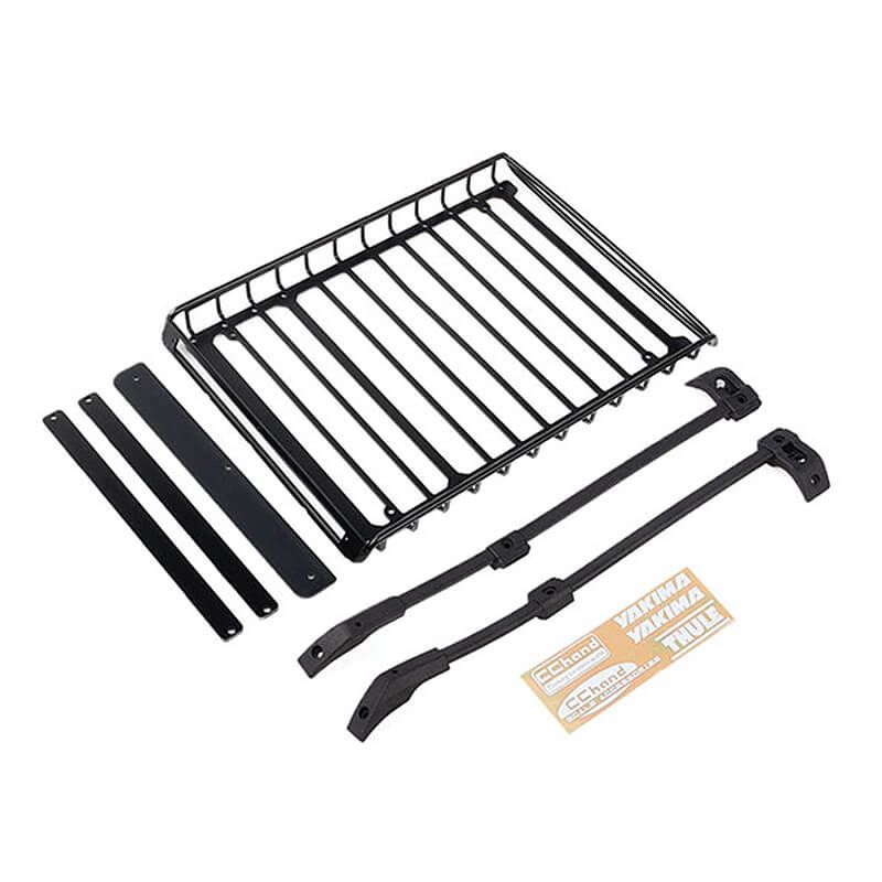 RC4WD Steel Tube Roof Rack W/Roof Rails For Traxxas TRX-4 2021 Ford Bronco (VVV-C1316)