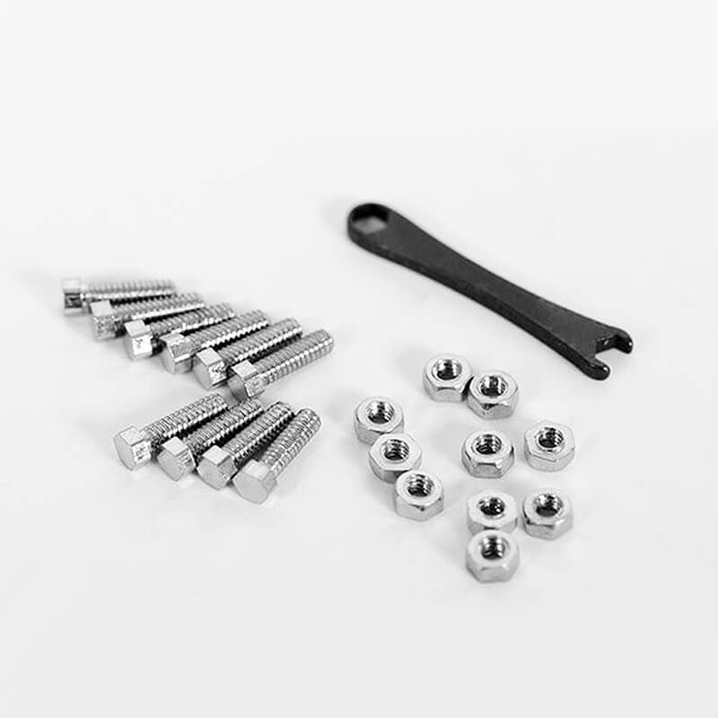 RC4WD Ultra Scale Hardened Steel Driveshaft Hardware &amp; Wrench (VVV-S0046)